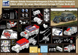 BRONCO 1/35 Kfz12(Early Version) & 2.8cm sPzB41 sur remorque Sd.Ah.32/2 - La bourse des jouets