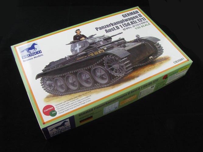BRONCO Echelle 1/35 German Panzerkampfwagen II Ausf.D1 (Sd.Kfz.121) - La bourse des jouets