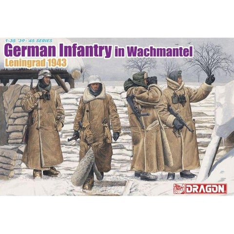 DRAGON 1/35 Infanterie allemande Wachmantel Leningrad 1943 - La bourse des jouets