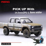 4X4 PICK UP w/ZPU-1 Plastic Model Building - La bourse des jouets