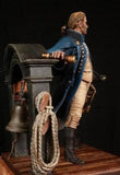 Echelle 1/24 75mm Royal Naval Captain en resine, 1805 - La bourse des jouets