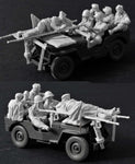 Echelle 1/35 Equipage de secours (SANS LA JEEP ) - La bourse des jouets