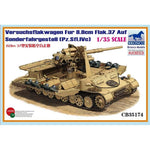 BRONCO 1/35 Versuchsflakwagen Fur 8.8cm Flak.37 Auf Sonderfahrgestell - La bourse des jouets