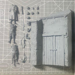 1/35 figurine Soldat americain en hiver mur inclus - La bourse des jouets