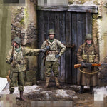 1/35 figurine Soldat americain en hiver mur inclus - La bourse des jouets