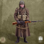 1/35 figurine Soldat americain en hiver mur inclus - La bourse des jouets