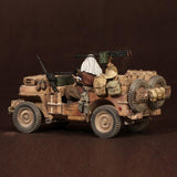 1/35, SAS Jeep Equipage SAS 2°guerre mondiale (figurines) - La bourse des jouets