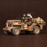 1/35, SAS Jeep Equipage SAS 2°guerre mondiale (figurines) - La bourse des jouets