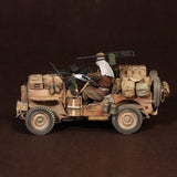 1/35, SAS Jeep Equipage SAS 2°guerre mondiale (figurines) - La bourse des jouets