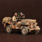 1/35, SAS Jeep Equipage SAS 2°guerre mondiale (figurines) - La bourse des jouets