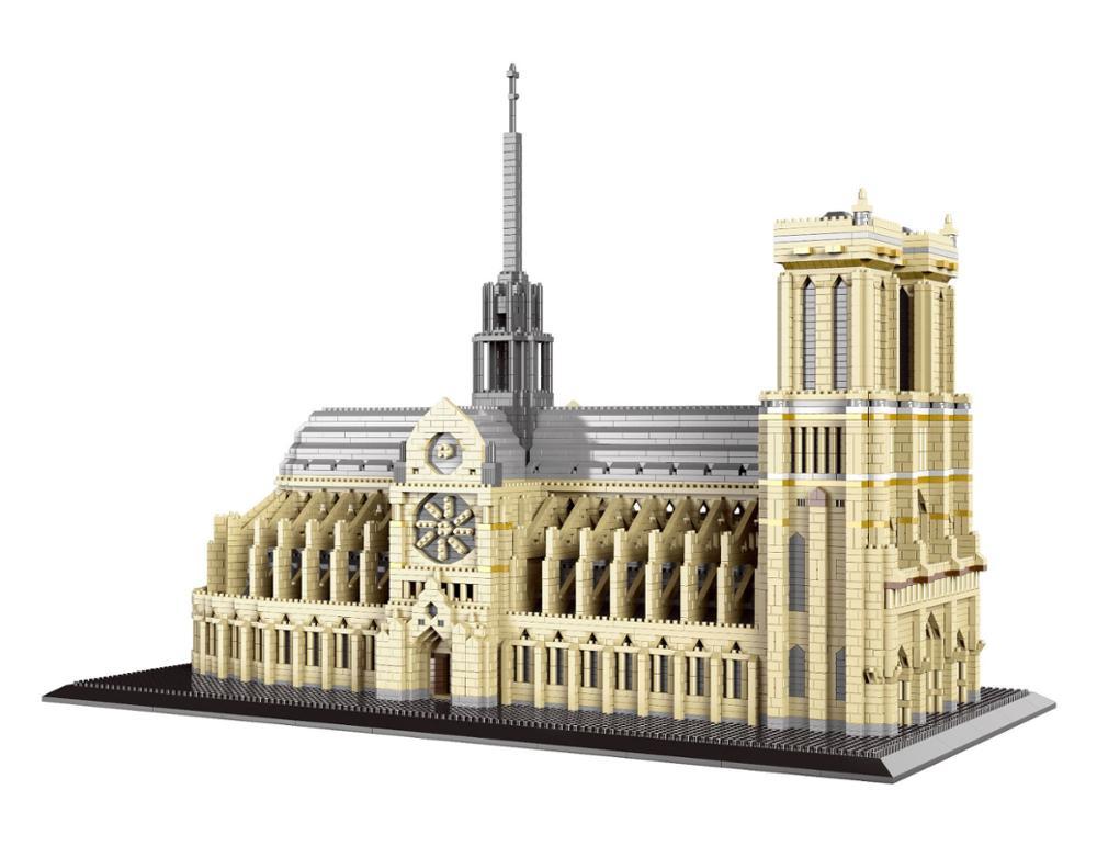 7380pcs+ France Notre-Dame de Paris - La bourse des jouets