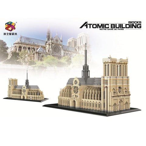 7380pcs+ France Notre-Dame de Paris - La bourse des jouets