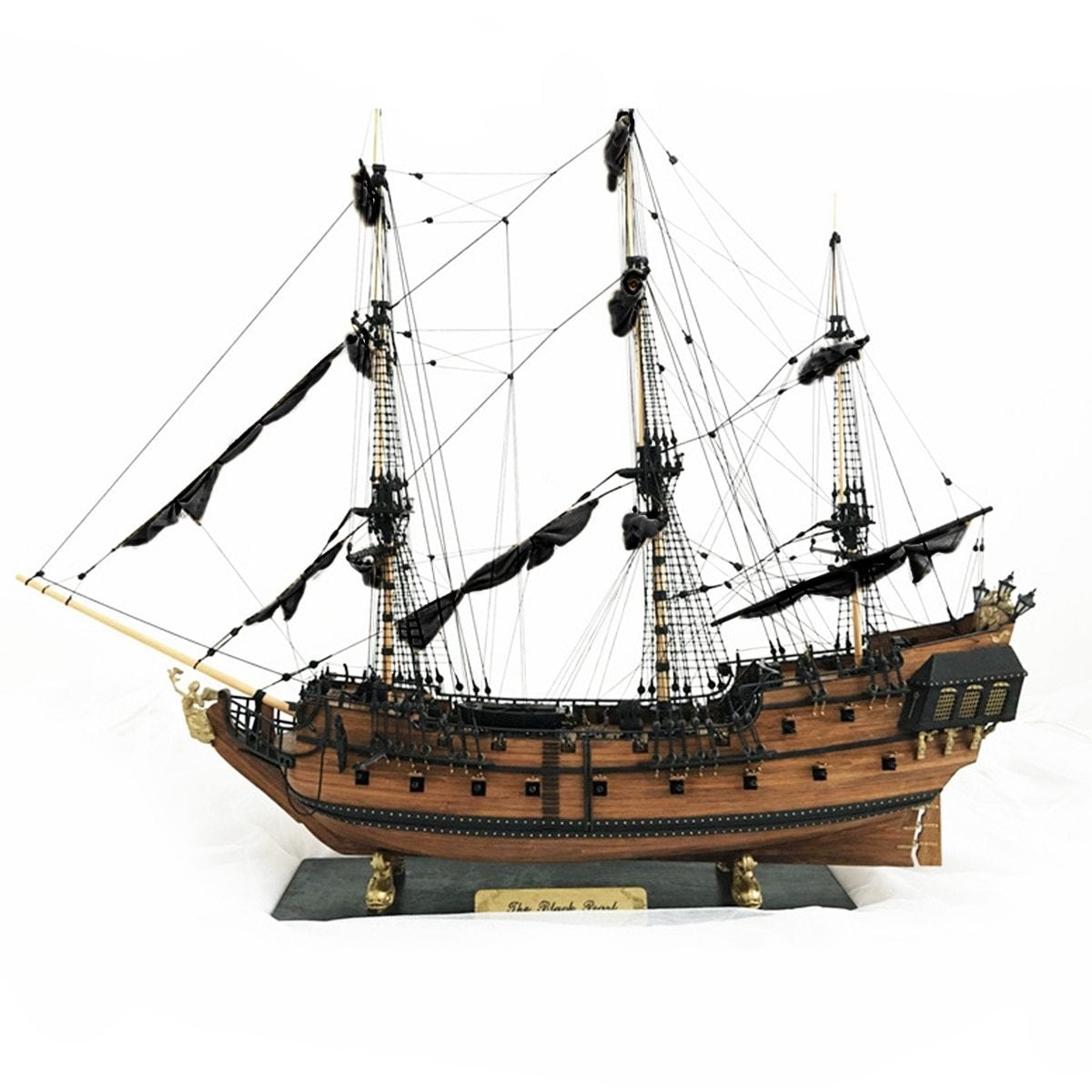 Bateau le black pearl en bois - La bourse des jouets