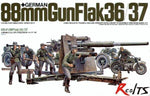 Canon anti char allemand 88mm Flak 36/37 - La bourse des jouets