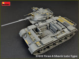 Char iIraelien Tiran 4 Sharir Late Type -kit d'interieur - La bourse des jouets