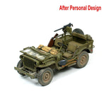 Echelle 1:35 Jeep Willys - La bourse des jouets