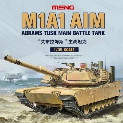 Meng 1/35 U.S. Army M1A1 Aim Abrams Tusk - La bourse des jouets