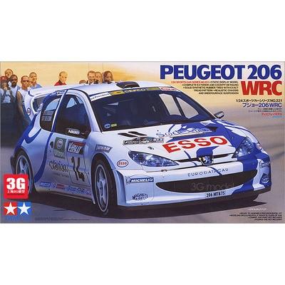 PEUGE0T 206 WRC voiture de rally - La bourse des jouets