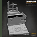 Plateforme echelle 1/35 pour diorama - La bourse des jouets