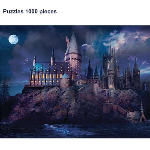 Puzzle 1000 Pieces chateau - La bourse des jouets