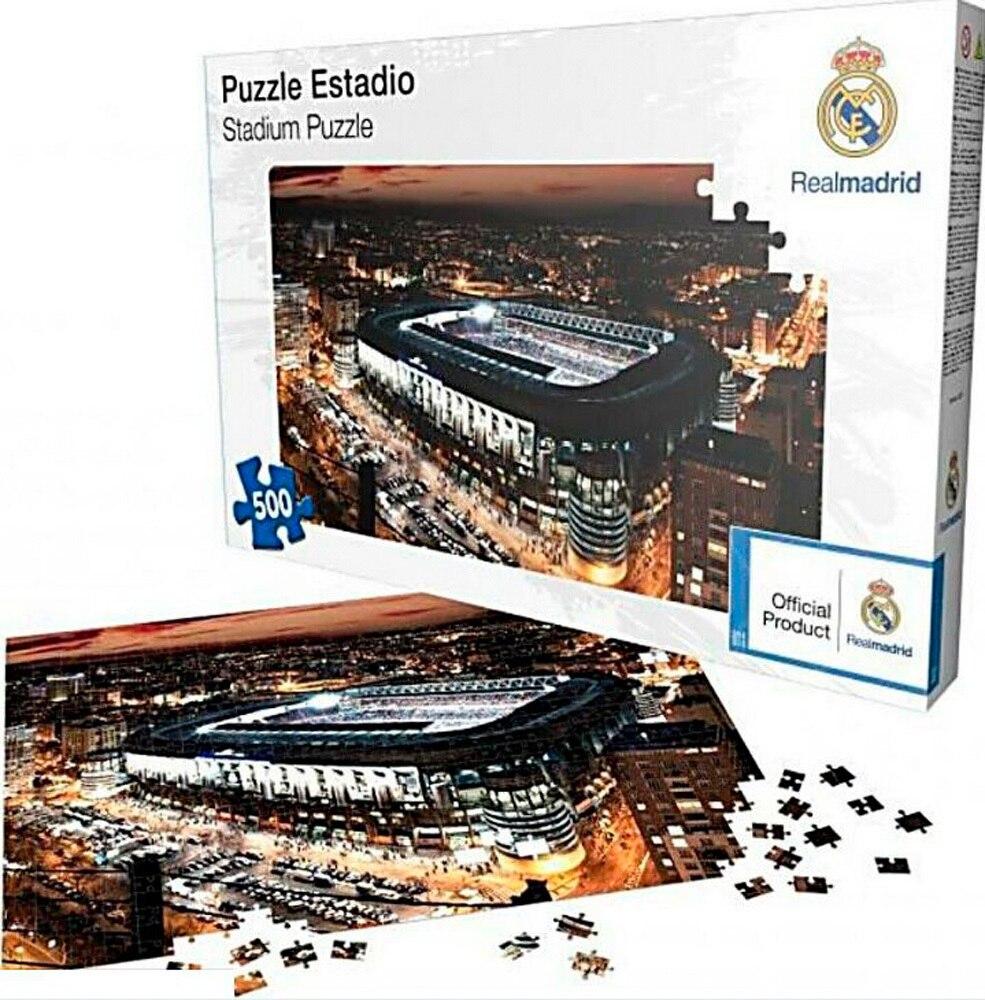 PUZZLE REAL MADRID 500 pcs "ESTADIO SANTIAGO BERNABEU" - La bourse des jouets