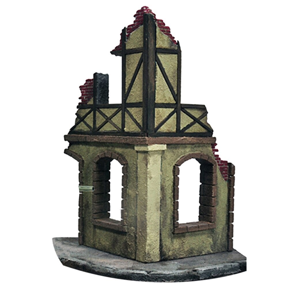 Ruine pour diorama militaire 1/35 - La bourse des jouets